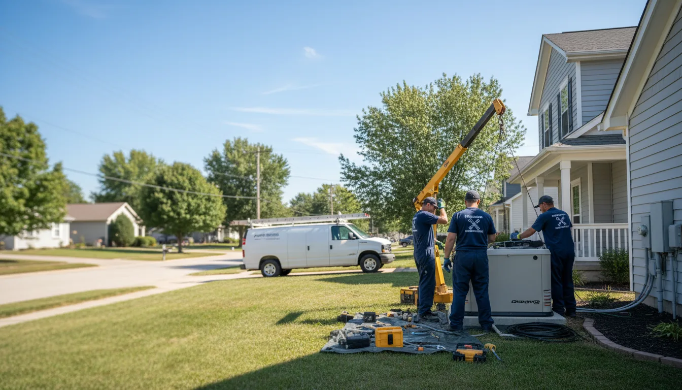 Generator Installation in Kaneville, IL near me